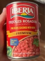 Mängden socker i Frijoles Rosados