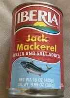 Mängden socker i Jack Mackeral