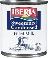 Mängden socker i Sweetened Condensed Milk