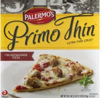 Mängden socker i Primo Thin, Thin Crust Italian Sausage Pizza