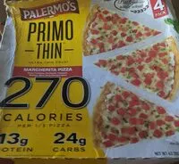 Mängden socker i Margherita pizza