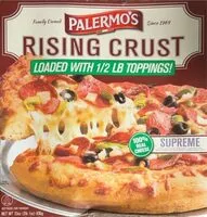 Mängden socker i Rising Crust Pizza Supreme