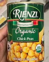 Mängden socker i Organic chick peas