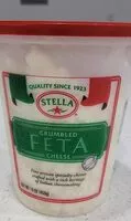 Mängden socker i Crumbled Feta Cheese