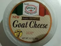 Mängden socker i Saputo, stella, goat cheese