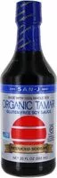 Mängden socker i San j sauce soy tamari gluten free low sodium