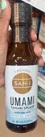 Mängden socker i Umami tamari splash
