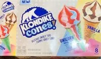 Mängden socker i Klondike Cones
