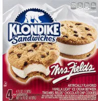 Mängden socker i Ice Cream Sandwiches