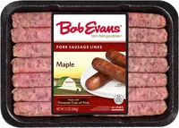 Mängden socker i Pork sausage links