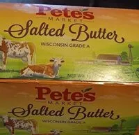 Mängden socker i Salted butter