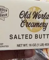 Mängden socker i Salted butter