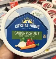 Mängden socker i Garden Vegetable Cream Cheese