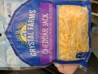 Mängden socker i Cheddar jack a blend of monterey jack natural cheese