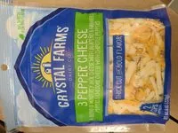 Mängden socker i 3 pepper natural cheese, 3 pepper