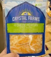 Mängden socker i Crytal farms