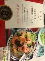 Mängden socker i Special fried rice