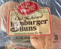 Mängden socker i Hamburger Buns