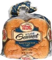 Mängden socker i Toasted Sesame Seeds Buns