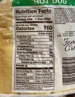 Mängden socker i Hot dog