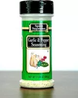 Mängden socker i Garlic & Pepper Seasoning