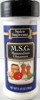 Mängden socker i M monosodium glutamate seasoning