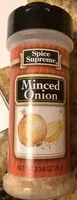 Mängden socker i Minced onion