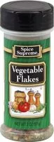 Mängden socker i Vegetable flakes