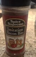 Mängden socker i Imitation bacon bits