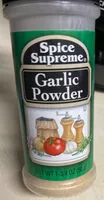 Mängden socker i Garlic powder