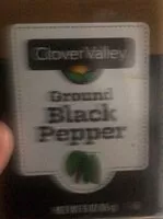 Mängden socker i Ground Black Pepper