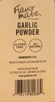 Mängden socker i Garlic powder