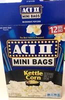 Mängden socker i Act II Kettle Corn