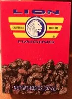 Mängden socker i Raisins