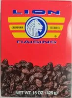 Mängden socker i Lion Raisins