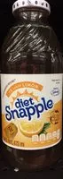 Mängden socker i Diet Snapple tea sabor limon