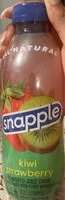 Mängden socker i kiwi strawberry Snapple
