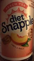 Mängden socker i Diet snapple peach tea
