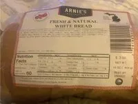 Mängden socker i Fresh & Natural White Bread