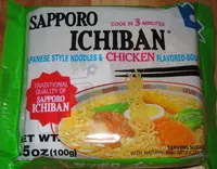 Mängden socker i Ichiban ramen chicken