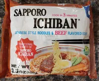 Mängden socker i Javanese Style Noodles & Beef Flavored-Soup