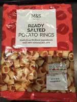 Mängden socker i Ready salt potato ring