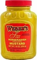 Mängden socker i Mustard horseradish