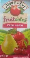 Mängden socker i Apple & Eve fruitables fruit punch