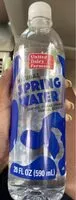 Mängden socker i Natural spring water