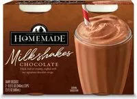 Mängden socker i Homemade chocolate milkshakes