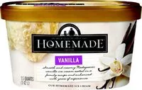 Mängden socker i Vanilla ice cream