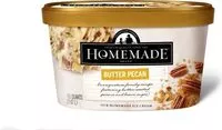 Mängden socker i United dairy farmers butter pecan ice cream