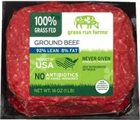 Mängden socker i Ground Beef, 100% grass-fed