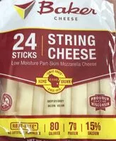 Mängden socker i String cheese
